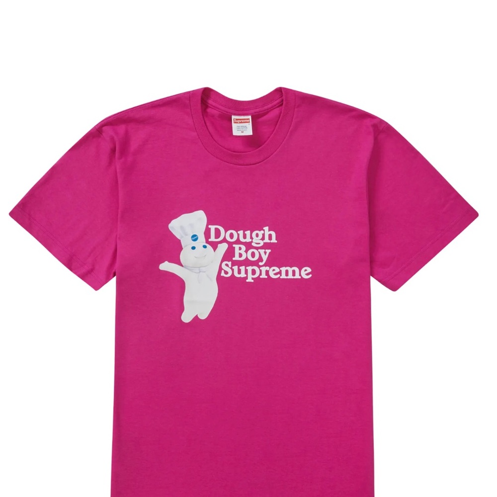 Supreme Pillsbury Doughboy Magenta Size XL T-Shirt